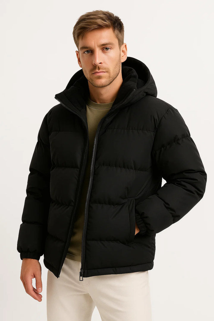 Mens Quilted Lightweight Jacket Regular Fit - BritishMode