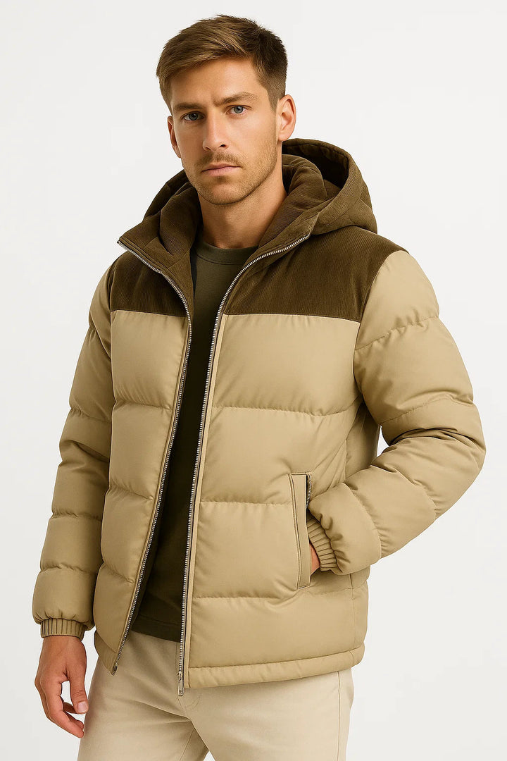Mens Quilted Lightweight Jacket Regular Fit