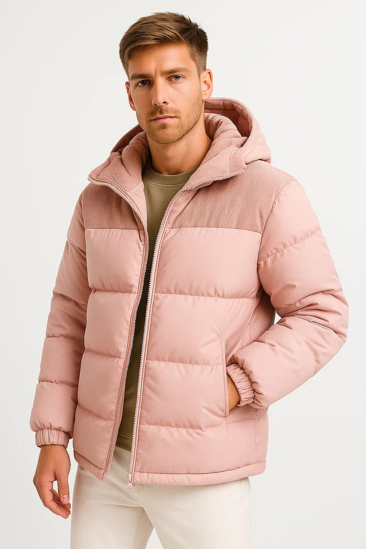 Mens Quilted Lightweight Jacket Regular Fit
