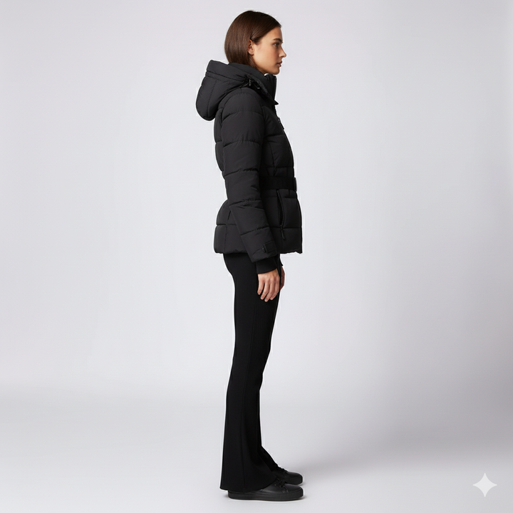 Womens Cotton Jacket with Waist Detail FrostLine Outerwear