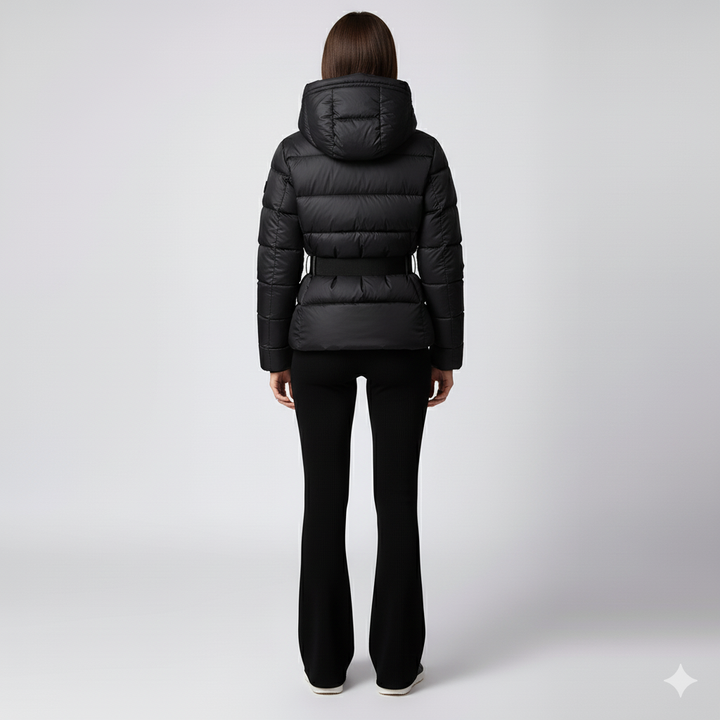 Womens Cotton Jacket with Waist Detail FrostLine Outerwear