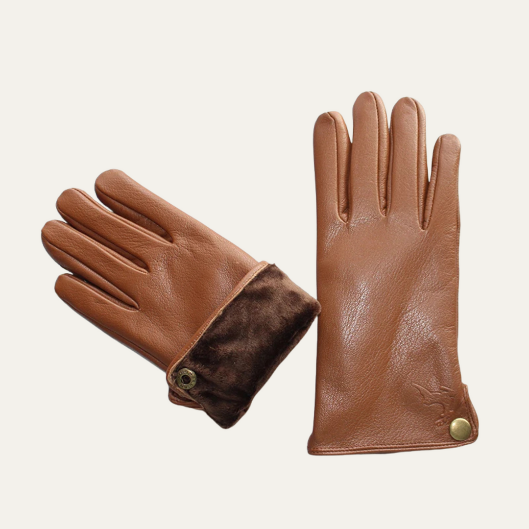 Mens Winter Gloves with Velvet Lining - BritishMode