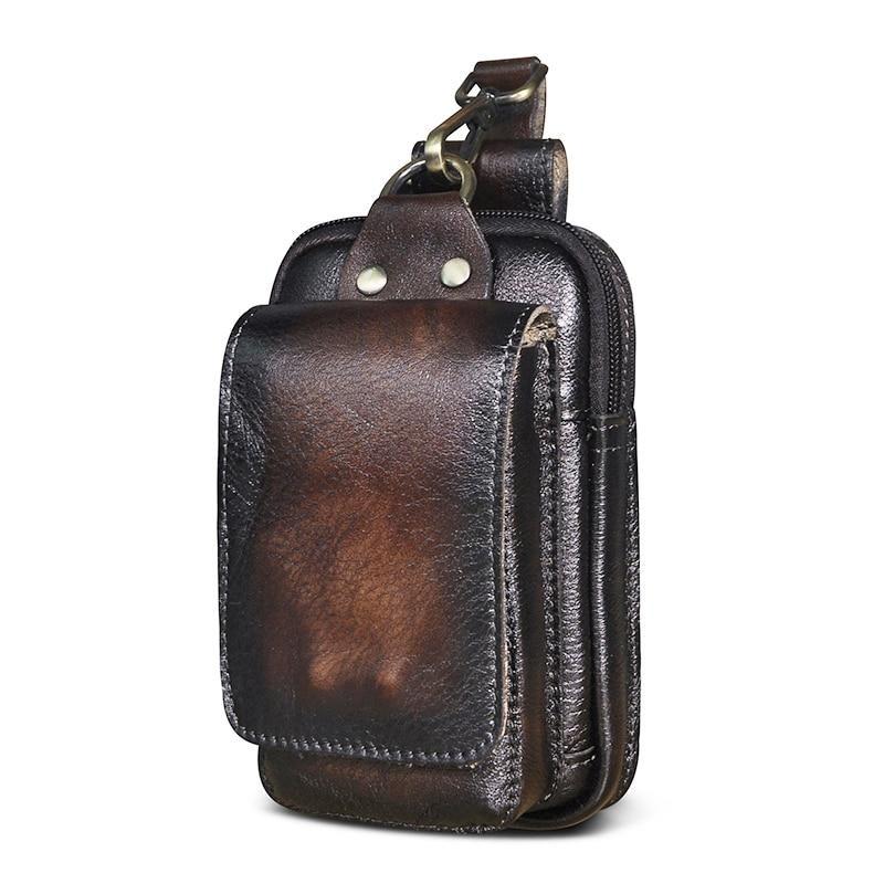 Unisex Shoulder Bag PU Leather Compact Everyday Use