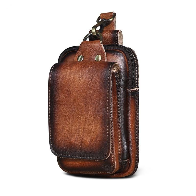 Unisex Shoulder Bag PU Leather Compact Everyday Use
