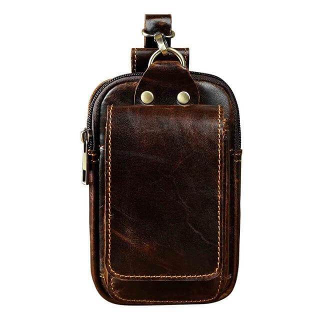 Unisex Shoulder Bag PU Leather Compact Everyday Use