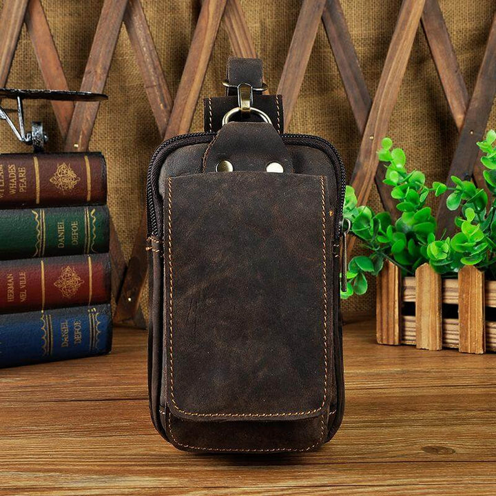 Unisex Shoulder Bag PU Leather Compact Everyday Use