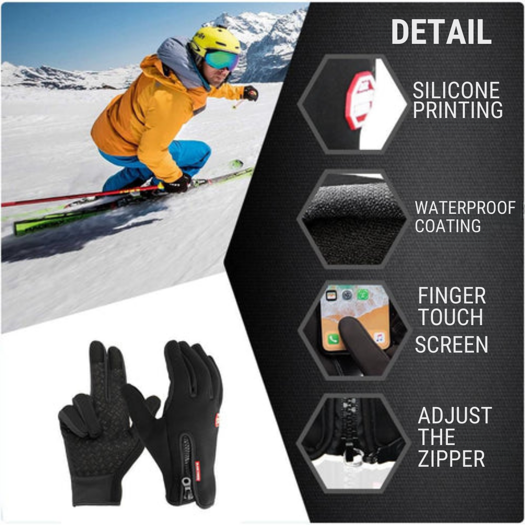 Unisex Thermal Winter Gloves Insulated Warm Fit
