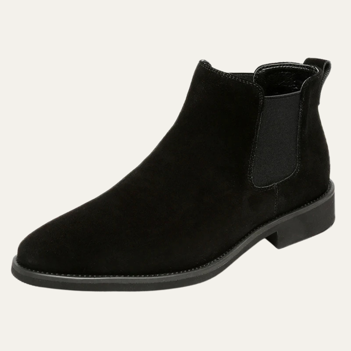 Mens Chelsea Boots Suede Ankle Smart Design - BritishMode