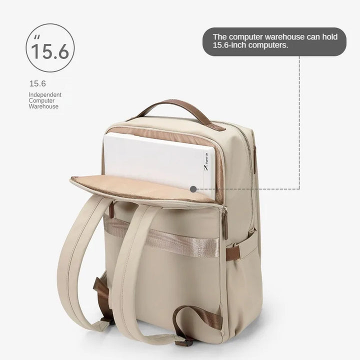 Unisex Laptop Backpack Compact Size Durable Material