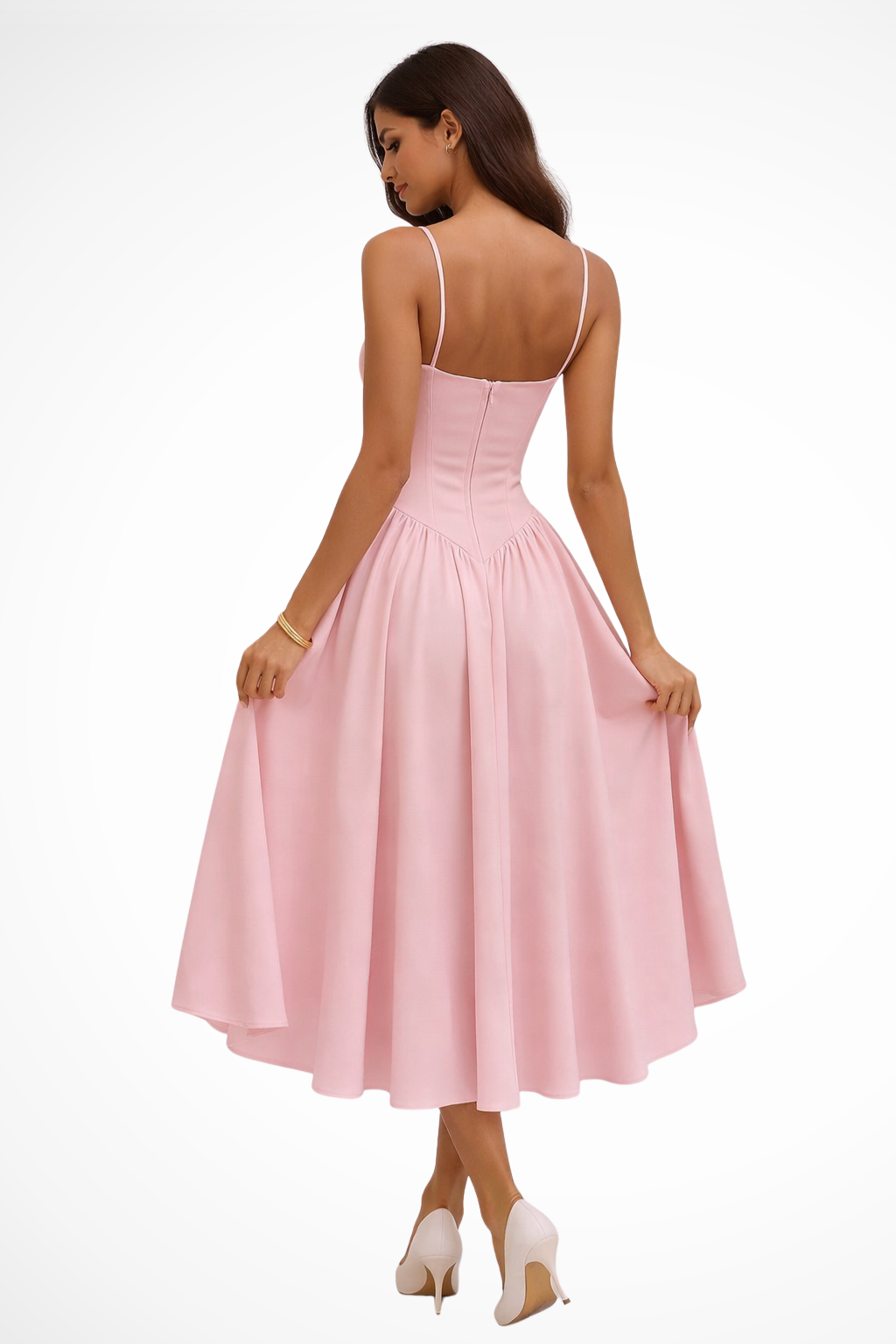 Womens Wedding Guest Dress Elegant Fit