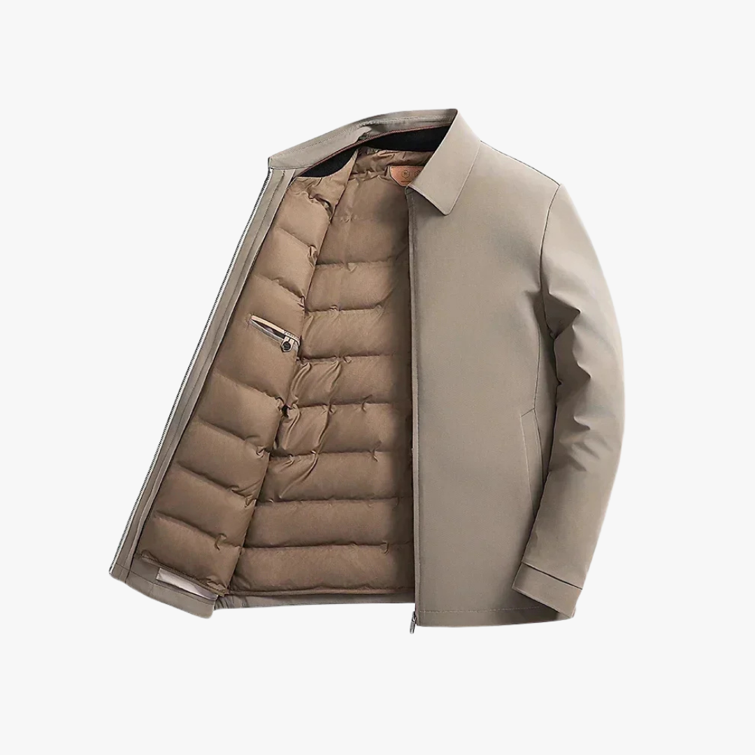 Unisex Goose Down Jacket Insulated Lightweight Warm