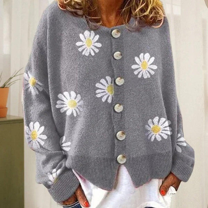 Womens Open Front Cardigan Knit Relaxed Fit