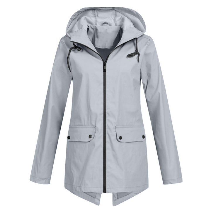 Womens Hooded Parka Coat Waterproof