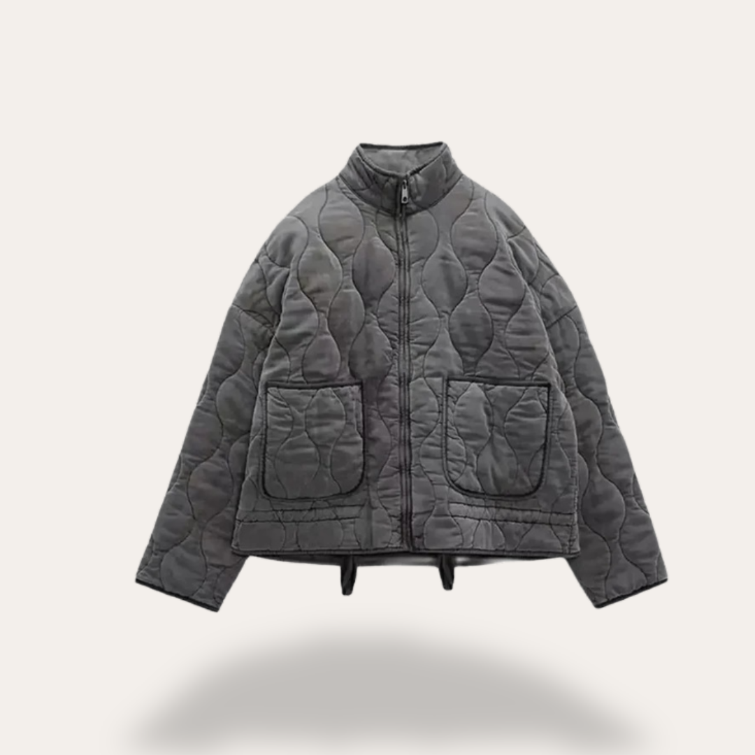 Womens Quilted Jacket Insulated Lightweight Fit