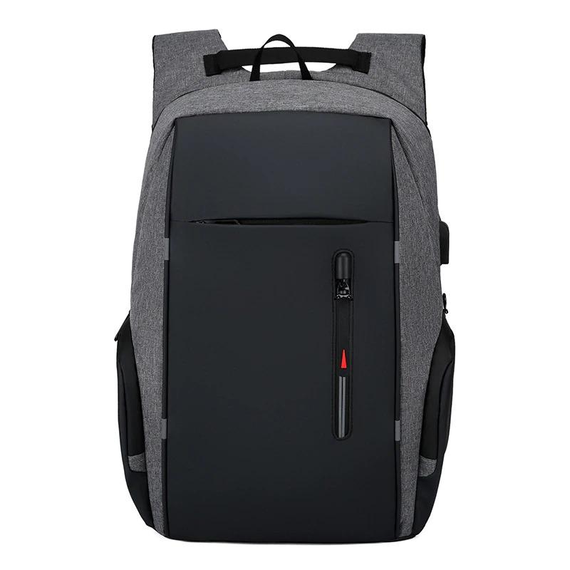 Unisex Waterproof Hiking Backpack with USB Charger and Laptop