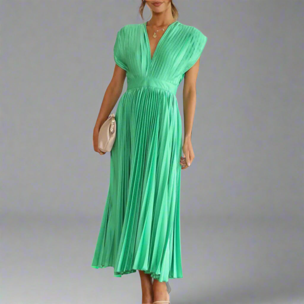 Womens Midi Dress Classic Fit
