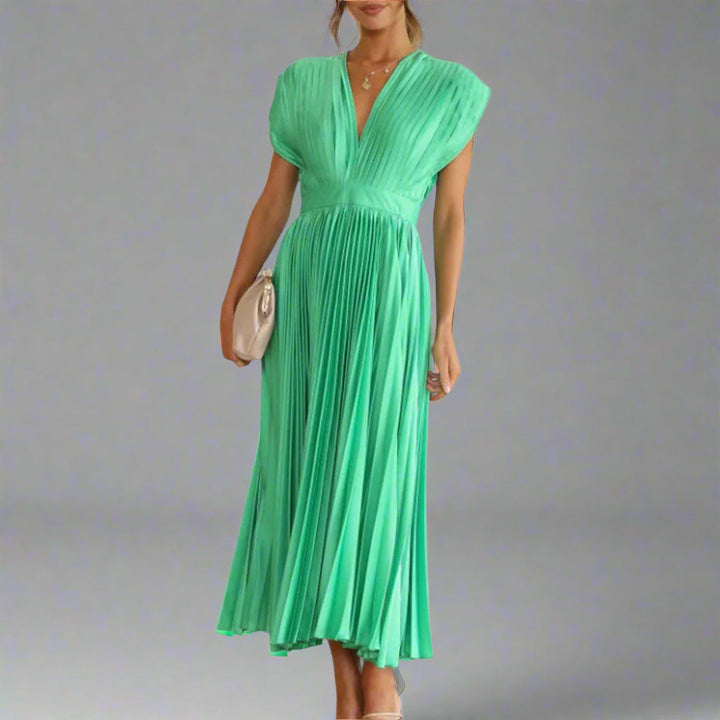 Womens Midi Dress Classic Fit