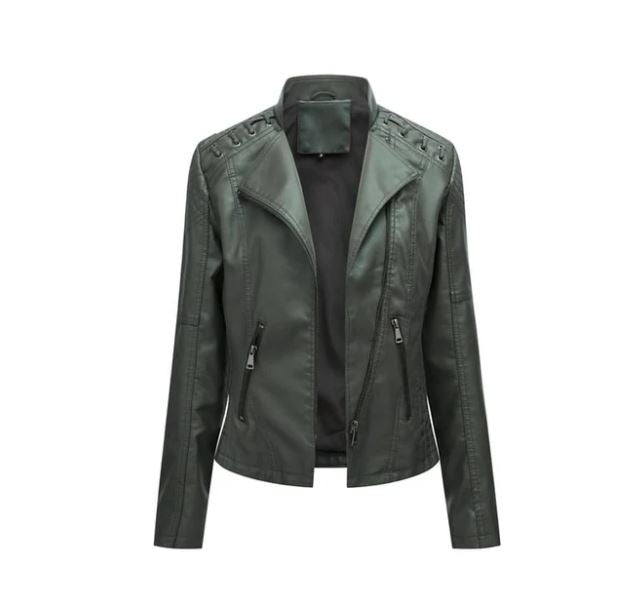 Mens Leather Jacket Lambskin Slim Fit