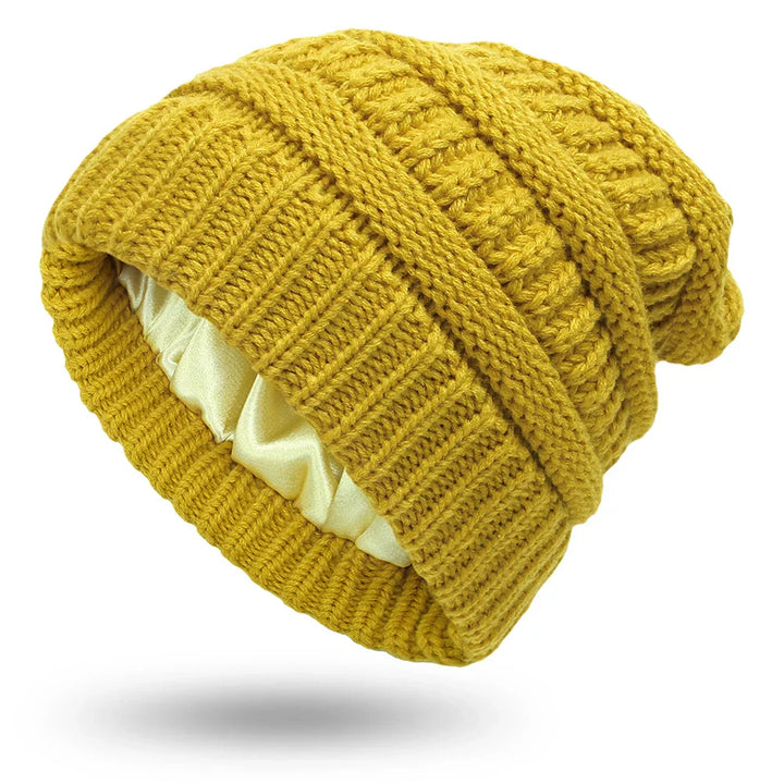Womens Cable Knit Winter Hat Soft Fit