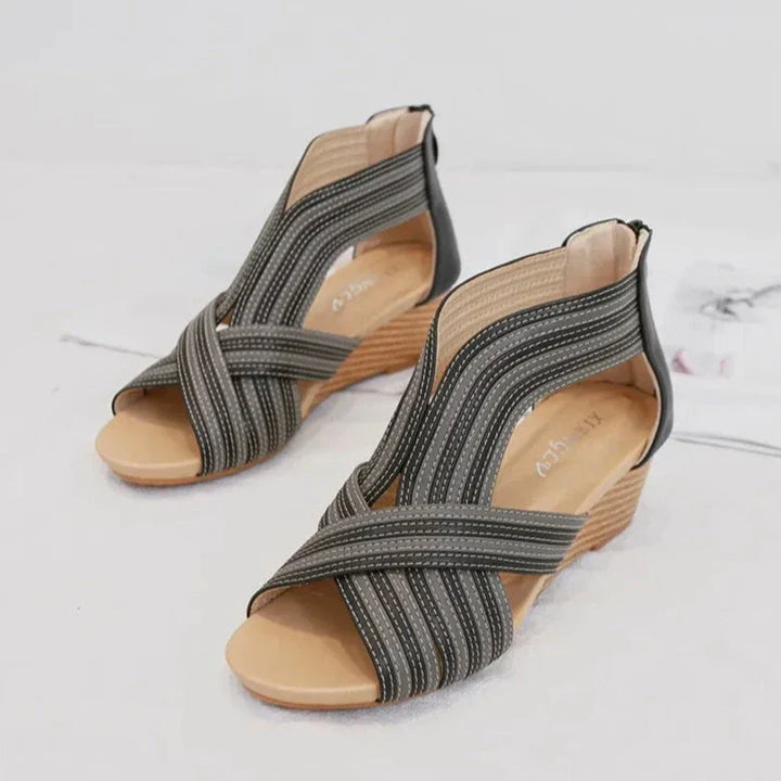 Womens Wedge Heels Comfortable Slip-On