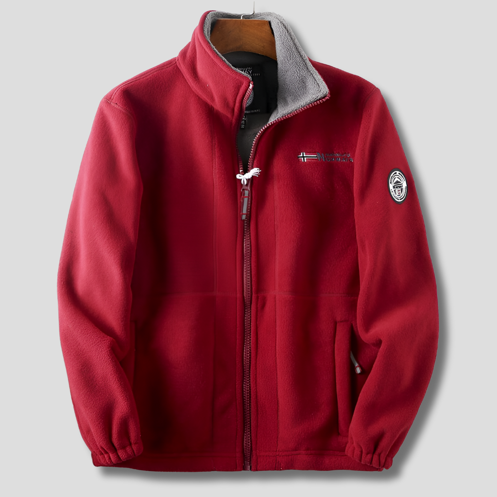 Mens Fleece Jacket Casual Outdoor Fit
