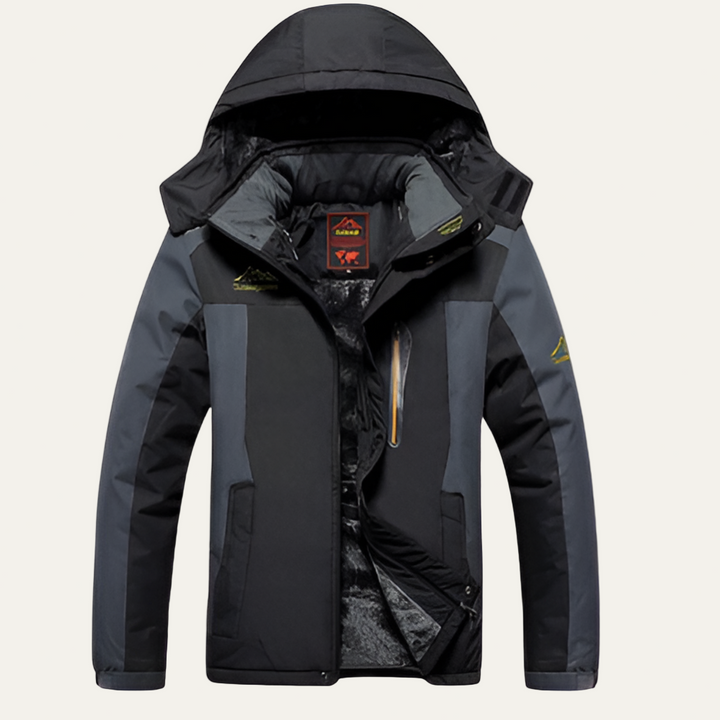 Mens Field Jacket Water-Resistant Windbreaker