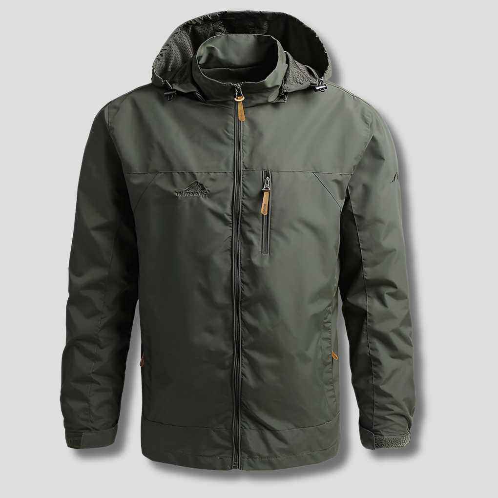 Mens Outdoor Jacket Waterproof Windproof Durable Fit - BritishMode