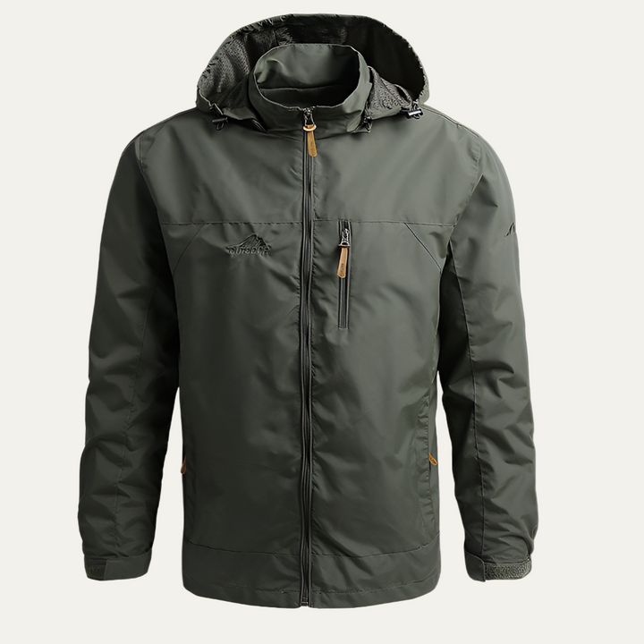 Mens Windbreaker Waterproof Hooded Tactical Fit - BritishMode