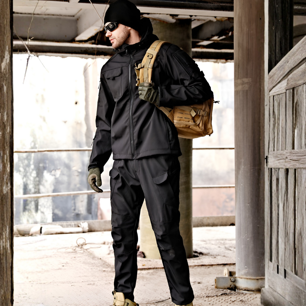 Mens Outdoor Apparel Set Durable Functional