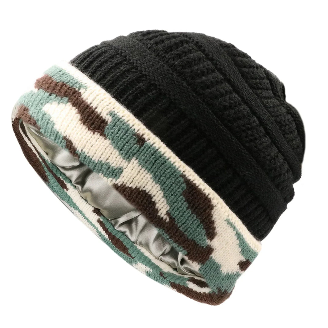 Womens Cable Knit Winter Hat Soft Fit