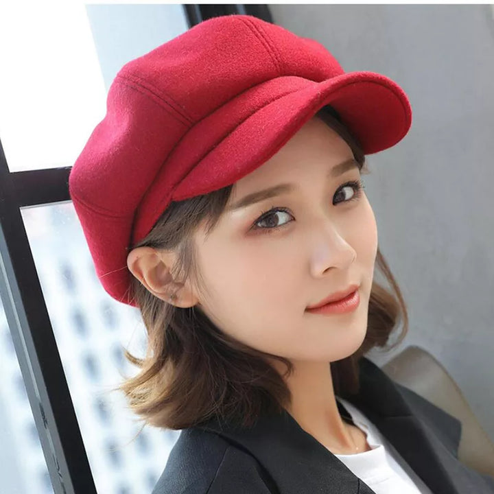Unisex Winter Balloon Cap with Vintage Style and Comfort