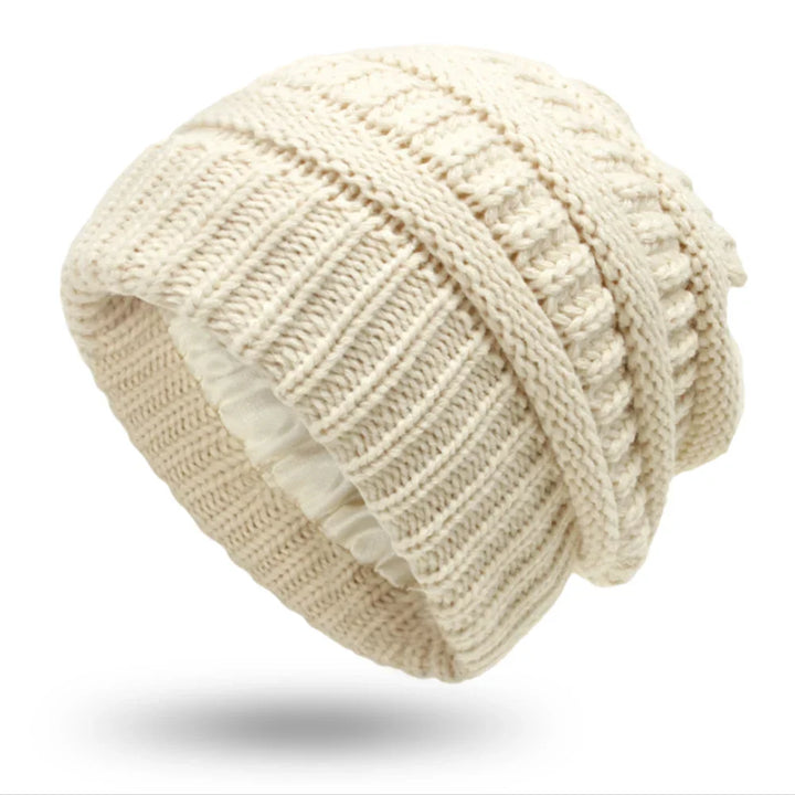 Womens Cable Knit Winter Hat Soft Fit