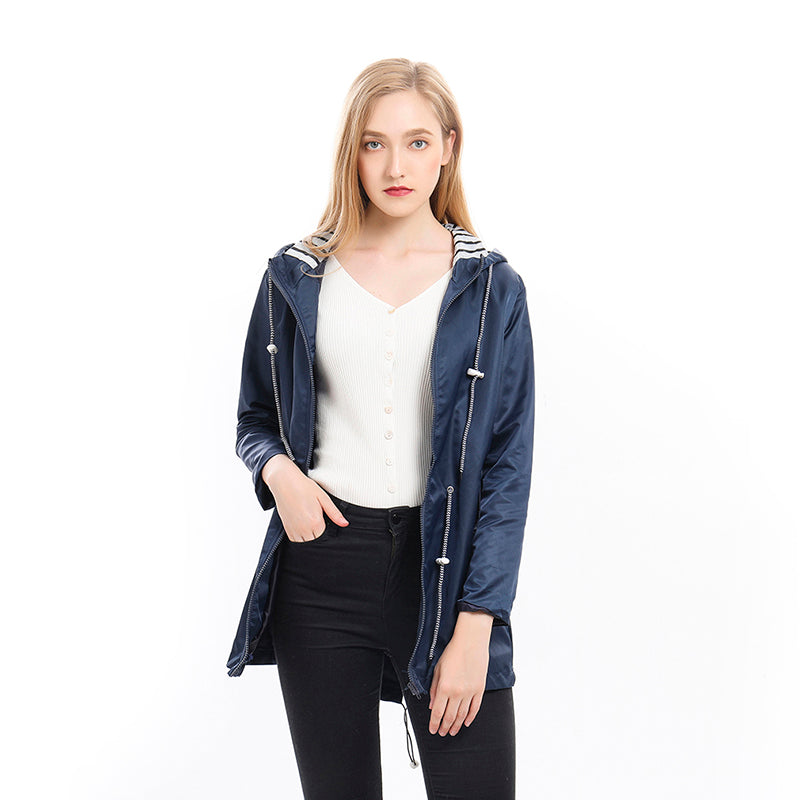 Womens Trench Coat Mackintosh Inspired Classic Fit - BritishMode