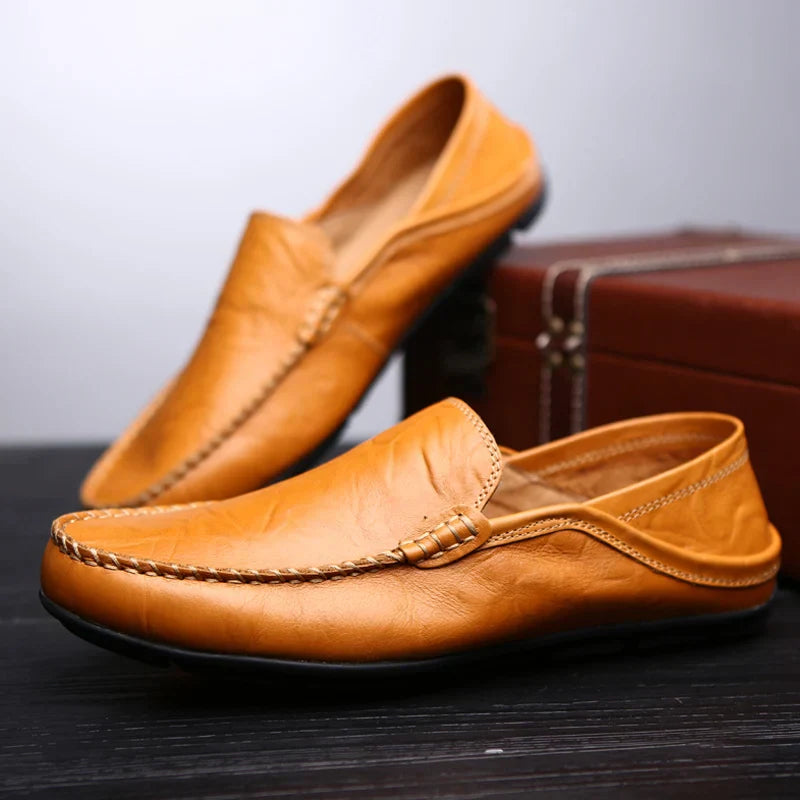 Mens Loafer Slip-On Comfortable Fit