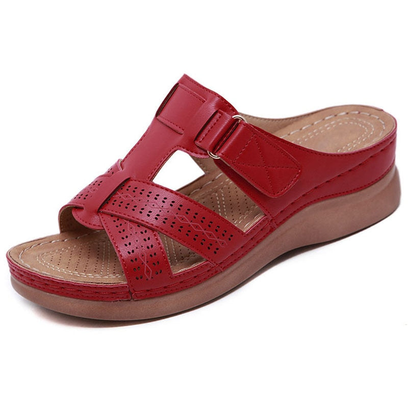 Womens Walking Wedge Sandals Comfortable Fit