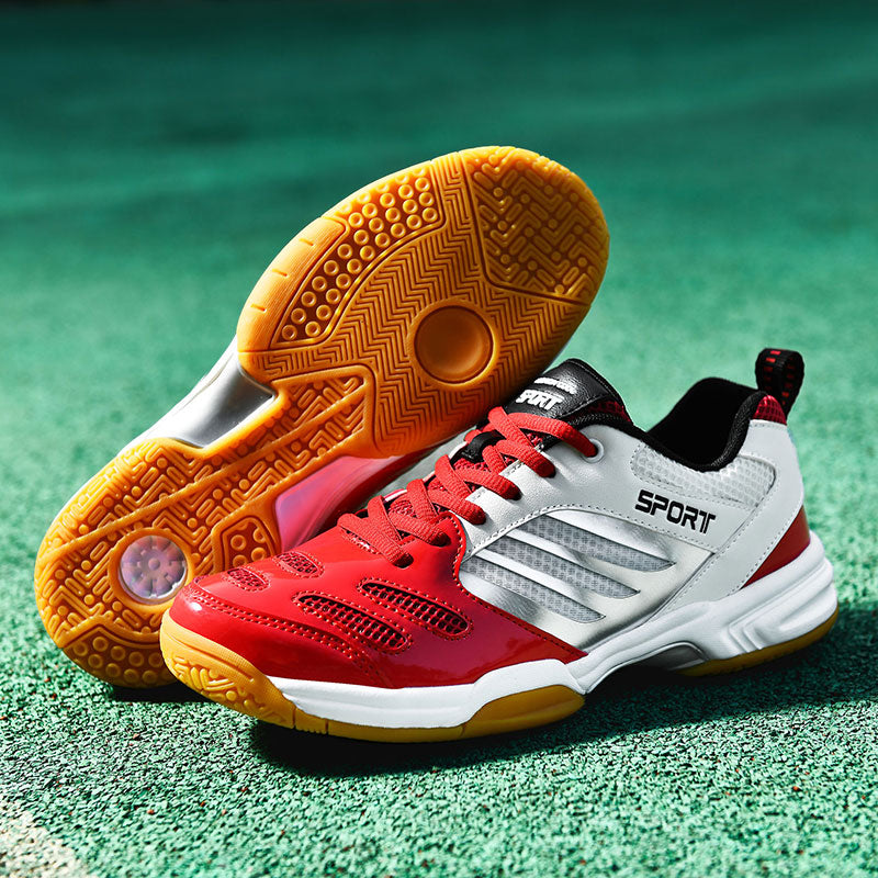 Mens Sport Court Shoes Lightweight Precision Grip Sneakers - BritishMode