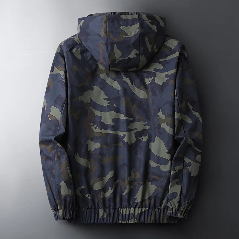 Mens Camouflage Jacket Casual Fit