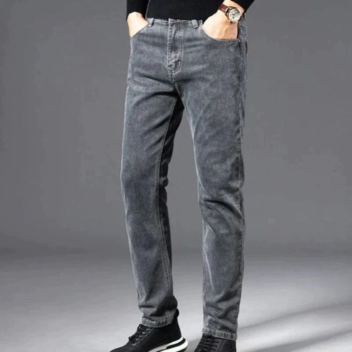 Mens Slim Fit Jeans Stretchy Cotton with Pockets
