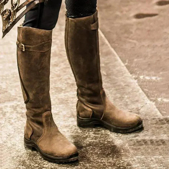 Womens Waterproof High Boots Comfortable Fit