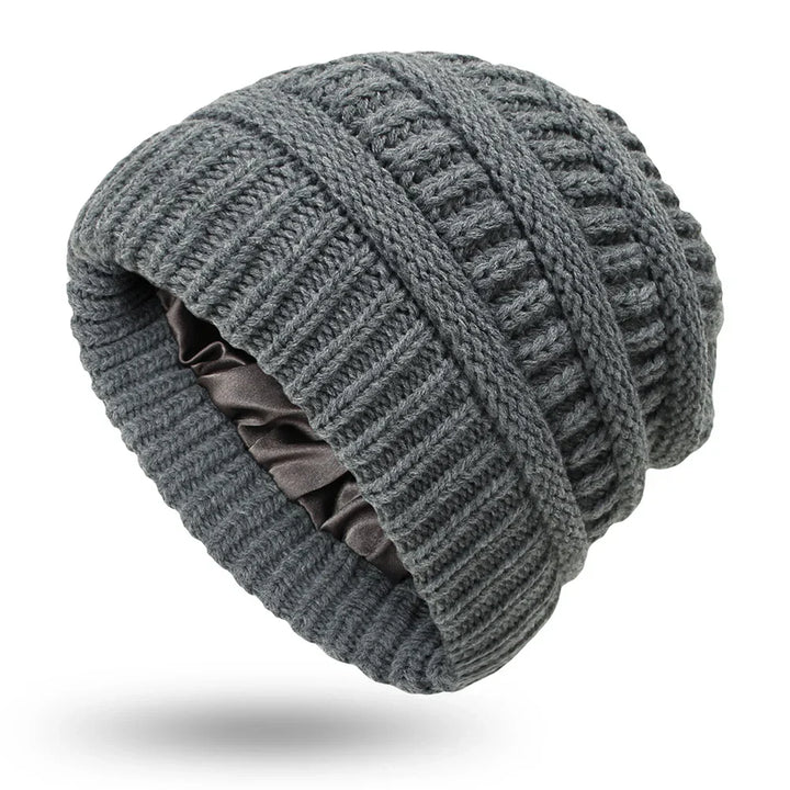 Womens Cable Knit Winter Hat Soft Fit