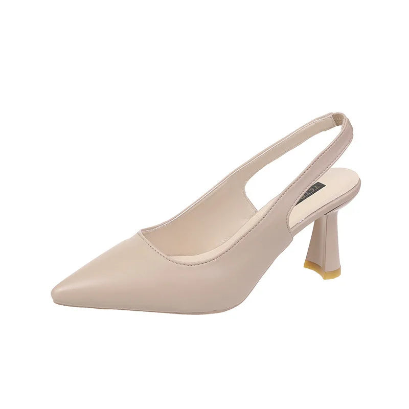 Womens Slip-On Sandals Low Heel Comfortable Fit