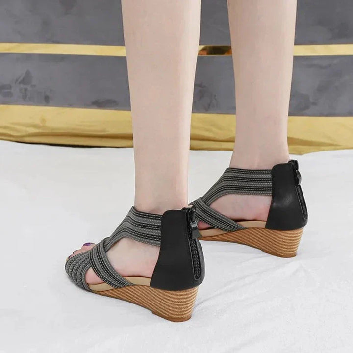 Womens Wedge Heels Comfortable Slip-On