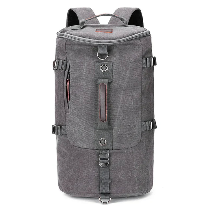 Unisex Canvas Travel Backpack Large Capacity Durable