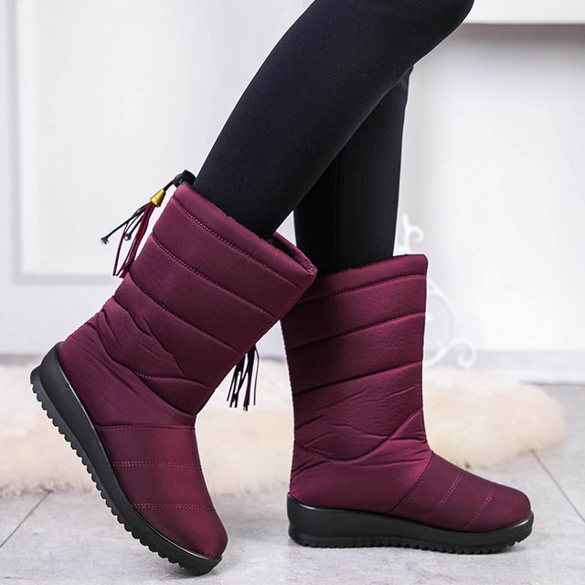 Womens Winter Boots Lightweight Warm
