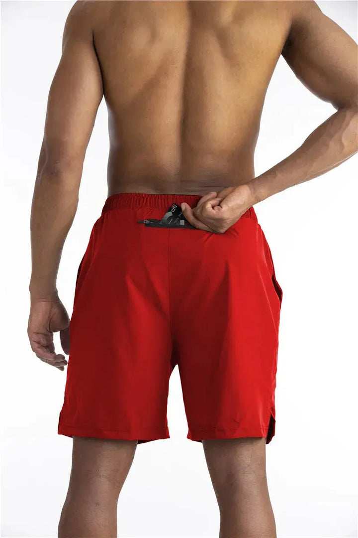 Mens Running Shorts with Liner and Phone Pocket Comfortable Fit