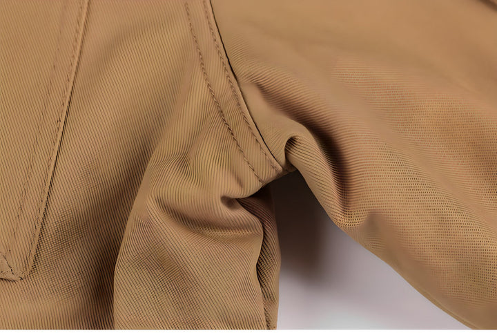 Mens Tactical Outdoor Jacket Multi-Pocket Warm Fit