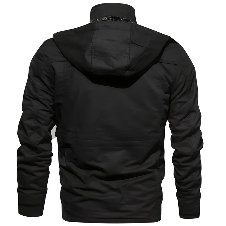 Mens Tactical Outdoor Jacket Multi-Pocket Warm Fit