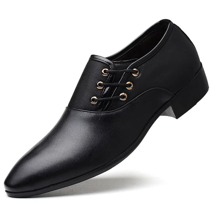 Mens Leather Dress Shoes Comfortable Fit - BritishMode