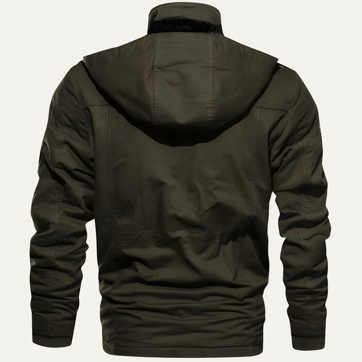 Mens Utility Parka Heavy Duty Durable Fit