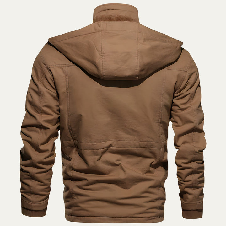 Mens Utility Parka Heavy Duty Durable Fit